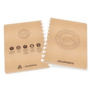 Afbeelding van Aurora 6011.150 Adoc Bio schrift | A4 | bruin | gelinieerd | 72 vel