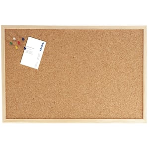 Afbeelding van Maul 2706070 prikbord | houten frame | kurk