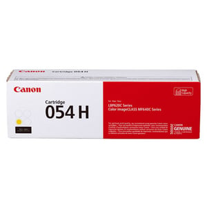 Afbeelding van Canon 054 H toner cartridge geel hoge capaciteit (origineel)