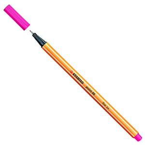 Afbeelding van Stabilo fineliner point 88 | roze | 0,4mm