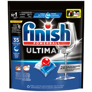 Afbeelding van Finish Ultimate Vaatwastabletten Regular | 35 vaatwasbeurten