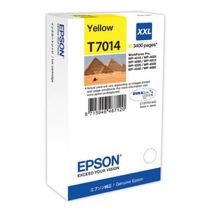 Afbeelding van Epson T7014 inktcartridge geel extra hoge capaciteit (origineel)