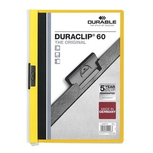 Afbeelding van Durable 220904 Duraclip klemmap | A4 | geel