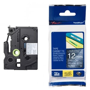 Afbeelding van Brother TZe-PR935 tape wit op zilver 12 mm (origineel)