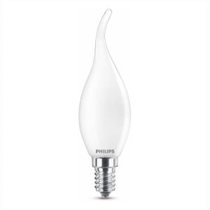 Afbeelding van Philips E14 LED-lamp | 2.2W (25W) | warm wit | mat | sierkaars