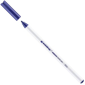Afbeelding van Edding 4600 textielmarker | blauw | ronde punt | 1 mm