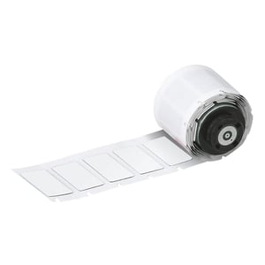 Afbeelding van Brady M6-04-7593-WT gelamineerde polyester labels wit | 27 mm x 18 mm (origineel)