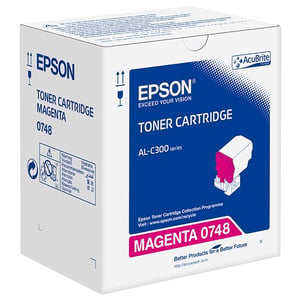Afbeelding van Epson S050748 toner cartridge magenta (origineel)