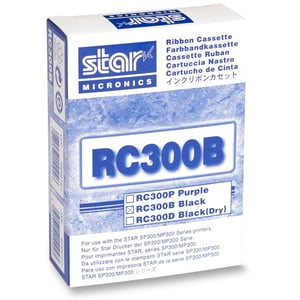 Afbeelding van Star RC-300B inktlint zwart (origineel)