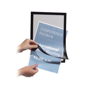 Afbeelding van Durable Duraframe informatiekader | A3 | zwart | magnetisch | 2 stuks