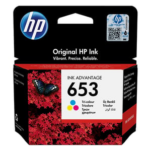 Afbeelding van HP 3YM74AE nr. 653 inktcartridge kleur (origineel)