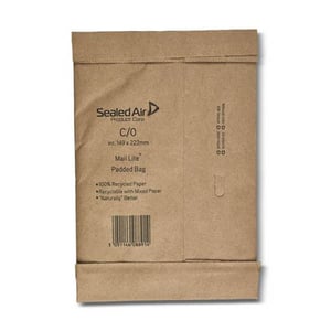 Afbeelding van Mail Lite gewatteerde envelop | bruin | zelfklevend | C0 |149 x 222 mm | 100 stuks
