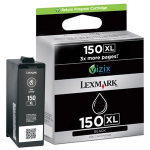 Afbeelding van Lexmark 14N1614E nr. 150XL inktcartridge zwart hoge capaciteit (origineel)