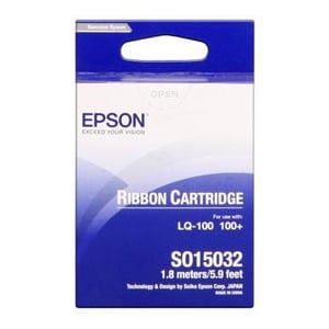 Afbeelding van Epson S015032 inktlint zwart (origineel)