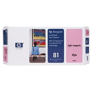 Afbeelding van HP C4955A nr. 81 printkop licht magenta / printkopreiniger (origineel)