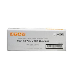 Afbeelding van Utax 654010016 toner cartridge geel (origineel)