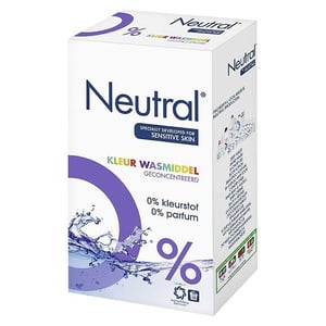 Afbeelding van Neutral waspoeder | kleur | 1,187 kg | 18 wasbeurten