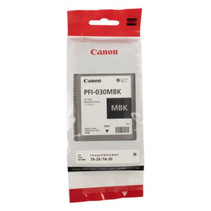 Afbeelding van Canon PFI-030MBK inktcartridge mat zwart (origineel)