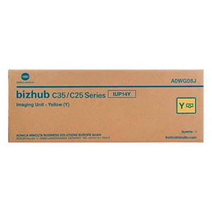 Afbeelding van Konica Minolta IUP-14Y (A0WG08J) imaging unit geel (origineel)