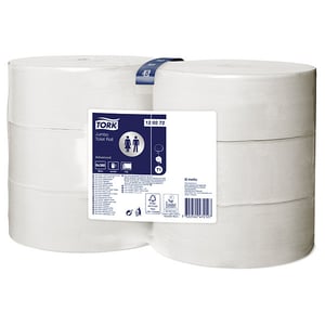 Afbeelding van Tork Jumbo 120272 toiletpapier | 2-laags | 6 rollen | geschikt voor Tork T1 dispenser