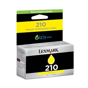 Afbeelding van Lexmark 14L0088E nr. 210 inktcartridge geel (origineel)