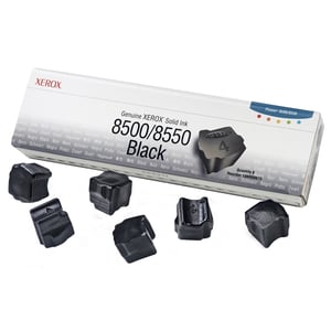 Afbeelding van Xerox 108R00672 solid inkt zwart 6 stuks (origineel)