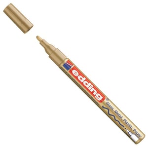 Afbeelding van Edding 751 paint marker | goud | ronde punt | 1-2 mm