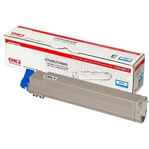 Afbeelding van OKI 42918915 toner cartridge cyaan (origineel)