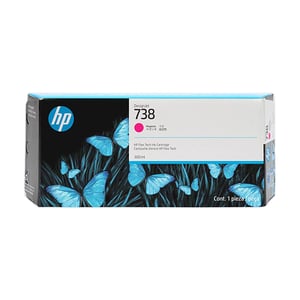 Afbeelding van HP 738 (676M7A) inktcartridge magenta hoge capaciteit (origineel)