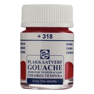 Afbeelding van Royal Talens 08163182 gouache | extra fijn | karmijn | 16 ml