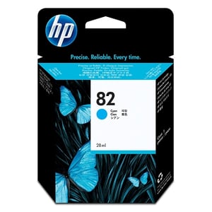 Afbeelding van HP CH566A nr. 82 inktcartridge cyaan (origineel)