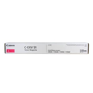 Afbeelding van Canon C-EXV 51 toner cartridge magenta (origineel)