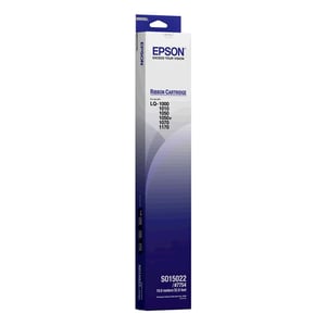 Afbeelding van Epson S015022 (7754) inktlint zwart (origineel)