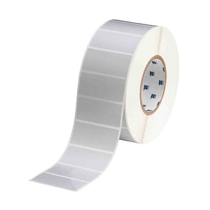 Afbeelding van Brady THT-7-413-3 label polyester mat zilver 69,85 x 31,75 mm (origineel)