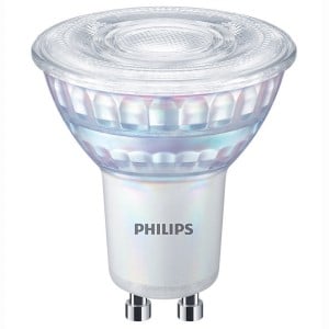 Afbeelding van Philips GU10 LED-spot | DIMBAAR | 3W (35W) | helder wit | glas