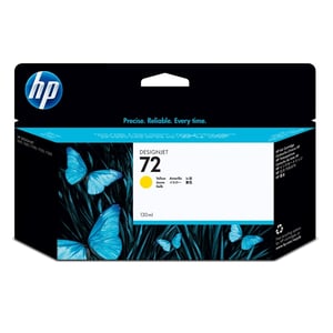 Afbeelding van HP C9373A nr. 72 inktcartridge geel hoge capaciteit (origineel)