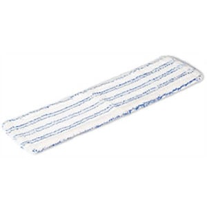 Afbeelding van Dweil voor vloerwisser | blauw-wit