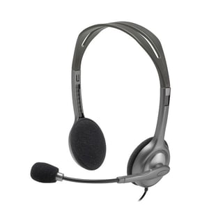 Afbeelding van Logitech H110 headset | bekabeld | USB | zwart