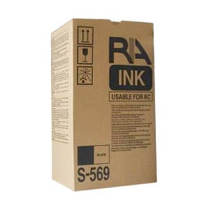 Afbeelding van Riso S-569 inktcartridge zwart (origineel)