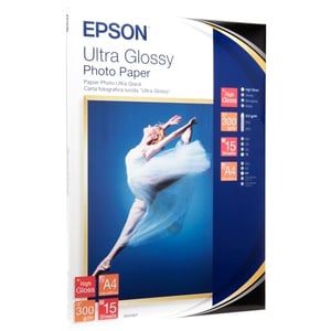 Afbeelding van Epson S041927 fotopapier | ultra glanzend | A4 | 300 gr. | 15 vel