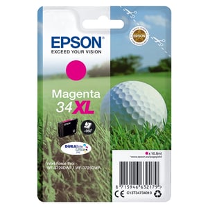 Afbeelding van Epson T3473 nr. 34XL inktcartridge magenta hoge capaciteit (origineel)