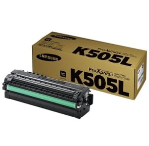 Afbeelding van Samsung CLT-K505L toner cartridge zwart (origineel)