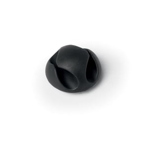 Afbeelding van Durable 5038-37 Cavoline clip 2 | kabelhouder | kunststof | grafiet | 6 stuks