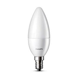 Afbeelding van Philips E14 LED-lamp | 3.5W (20W) | mat | warm wit | kaarsmodel