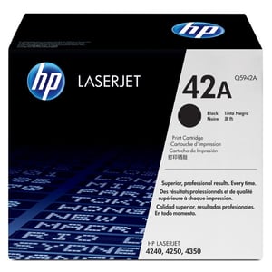 Afbeelding van HP Q5942A nr. 42A toner cartridge zwart (origineel)
