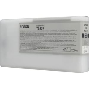 Afbeelding van Epson T6537 inktcartridge licht zwart (origineel)