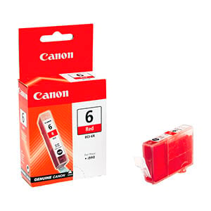 Afbeelding van Canon BCI-6R inktcartridge rood (origineel)