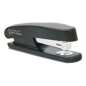 Afbeelding van Rapesco RR7260B3 Germ-Savvy antibacteriële Sting Ray nietmachine | metaal | zwart | tot 20 vel