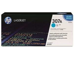 Afbeelding van HP CE741A nr. 307A toner cartridge cyaan (origineel)