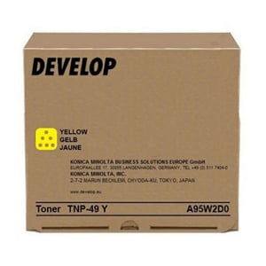 Afbeelding van Develop TNP-49Y (A95W2D0) toner cartridge geel (origineel)